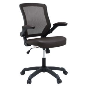 Veer Vinyl Office Chair-Brown