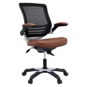 Edge Vinyl Office Chair-Tan